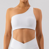 Olivia One Shoulder Sports Bra