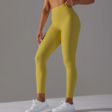 Celine Yoga Leggings (Mustard Yellow)