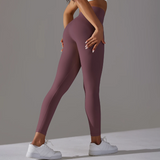 Celine Yoga Leggings (Mauve)