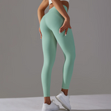 Celine Yoga Leggings (Aqua Green)