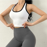 Abigail Tank (White Black)