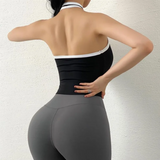 Abigail Tank (Black white)
