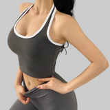 Abigail Tank (Gray White)