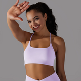 Emily Sports Bra (Purple)