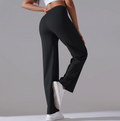 Elena Yoga Sweatpants (Black Curve)