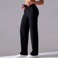 Elena Yoga Sweatpants (Black Curve)