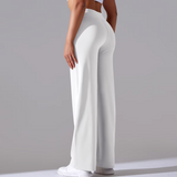 Elena Yoga Sweatpants (White)