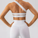 Olivia One Shoulder Sports Bra