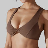 Stella Sports Bra (Brown)