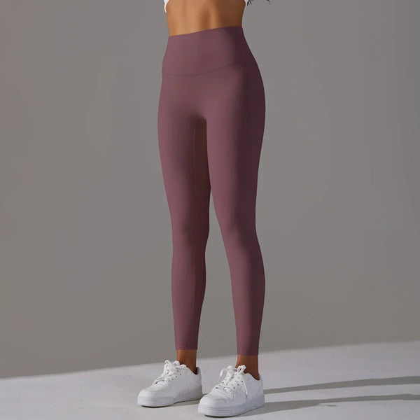 Celine Yoga Leggings (Mauve)
