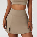 Michelle Tennis Skirt (Light Brown)