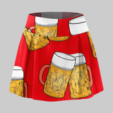 Alice Tennis Skirt (Red)