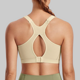 Shiela Sports Bra (Beige)